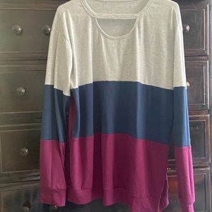 Color Block Sweater*